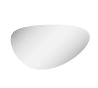 Plum&clay Iris Frameless Pebble Led Backlit Bathroom Mirror (H)68Cm (W)120Cm