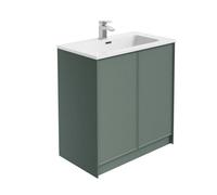 Plum&clay Jenner Green Freestanding Vanity Unit & Basin Set (W)800mm (H)855mm