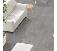 Plum&Clay Mythos Matt Grey Concrete Effect Porcelain Outdoor Tile Pack Of 40 Tiles 21.6M² (L)900mm (W)600mm