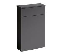 Plum&clay Romeo Matt Grey Back To Wall Toilet Wc Unit (W)500mm