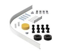 Plum&clay Shower Tray Riser Leg Set & Plinth Kit For Offset Quadrant Trays - Kit E