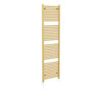 Plum&clay Triton Gold Electric Heated Towel Radiator Rail (H)1800mm (W)500mm