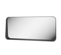 Plum&clay Vermont Led Illuminated Black Bathroom Backlit Mirror (H)550mm (W)1200mm