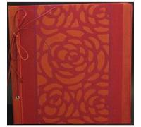 Plum cord album fabric 320x320mm