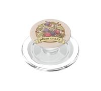 Plum Crazy Foraging Society Fruit and Nature Plum Picker PopSockets PopGrip for MagSafe