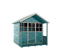 Plum Deckhouse Wooden Playhouse Teal