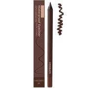 Plum Eyeliner Pencil Waterproof, 24 Hr Waterproof Eyeliner Duo Sharpenable Eye Pencil, Smudge-Proof Long-Lasting Makeup eyeliner pencil, Fading,Smooth & Easy to Color (Chocolate)