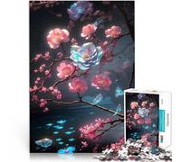 Plum Fantasy GardensJigsaw Puzzles 1000 Piece for Adults Learning Educational Toys Family Games Home Decoration 38x26cm