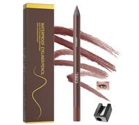 Plum Gel Kohl Eyeliner Pencil, Fine Tip, Matte Finish | Creamy Glide, Water-Resistant And Smudge-Resistant Formula, For Everyday Definition, Soft Wings And Evening Smoky Looks