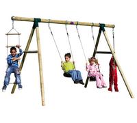 Plum Gibbon Wooden Swing Set