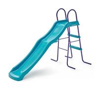 6ft Haumea Slide Teal Purple Kids Outdoor Garden Play Equipment Fun Toy