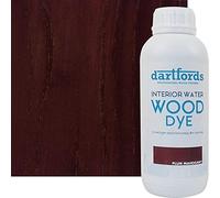 Plum Mahogany Interior Water Based Wood Dye 1 litre Bottle