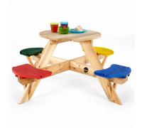 Plum Outdoor Wooden Picnic Table