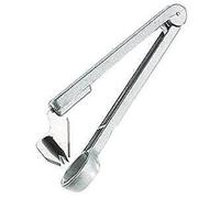 Westmark Plum Stoner for kitchen-ready pitted plums, 16.7 cm long, Aluminium with food-safe coating, Stainless steel blade, Steinex, Silver, 40102260