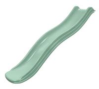 Plum Play 6ft Childrens Heavy Duty Outdoor Garden Slide Attachment for Climbing Frame Playcentre Tree House 1.8m Length - For Platforms Decks 3ft or 0.9m (Pastel Green)