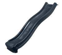 Plum Play 8ft Childrens Heavy Duty Outdoor Garden Slide Attachment for Climbing Frame Playcentre Tree House 2.4m Length - For Platforms Decks 4ft or 1.2m (Antracite)