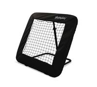 Plum Play Football Rebounder Net - Adjustable Height Soccer Skills Training Aid - Kickback Target Practice for Passing Shooting or Goalkeeper - 3 Years Plus (84 x 84cm)