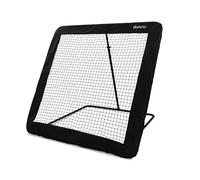 Plum Play Football Rebounder Net - Adjustable Height Soccer Skills Training Aid - Kickback Target Practice for Passing Shooting or Goalkeeper - 3 Years Plus (164 x 164cm)