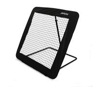 Plum Play Football Rebounder Net - Adjustable Height Soccer Skills Training Aid - Kickback Target Practice for Passing Shooting or Goalkeeper - 3 Years Plus (124 x 124cm)