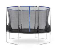 Plum Play Kids Garden Trampoline Spacezone Deluxe Outdoor Trampoline and Safety Net Enclosure - 8ft - 10ft - 12ft (12ft)