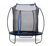 Plum Play Kids Trampoline 8ft 10ft 12ft 14ft - Deluxe Outdoor Garden Trampoline with Safety Enclosure Net, Spring Safety Cover, Weatherproof Padding & Steel Frame - EN71 Certified