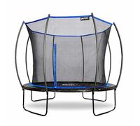 Plum Play Kids Trampoline 8ft 10ft 12ft 14ft - Deluxe Outdoor Garden Trampoline with Safety Enclosure Net, Spring Safety Cover, Weatherproof Padding & Steel Frame - EN71 Certified