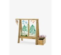 Plum Discovery Create and Paint Easel, Brown