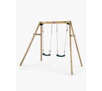 Plum Plum Double-Seat Wooden Outdoor Swing Set 224cm