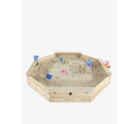 Plum Plum Giant Octagonal-Shape Wooden Outdoor Sand Pit 150cm