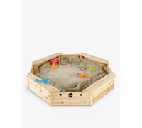 Plum Plum Treasure Beach Wooden Outdoor Sandpit 104cm