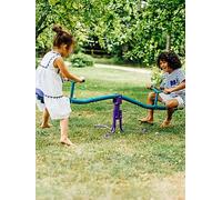 Kids Seesaw Rotating Garden Toy Activity Outdoor Durable Steel Comfort Grip