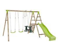 Plum Silverback Timber Natural Swing Set