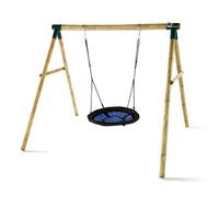 Plum Spider Monkey Ii Timber Natural Swing Set