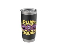 Plum Squad Stuff | Plums Fruit | Plum Stainless Steel Insulated Tumbler