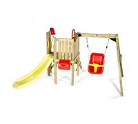 Plum Climbing Cube Wooden Play Centre One Colour