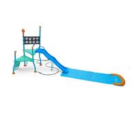 Plum Play Water Park with Water Slide Climbing Tower and Water Play Sprinkler Accessories (Shower Tower)