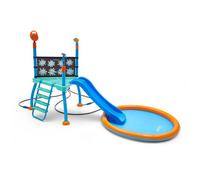 Plum Blue Kids Water Park Splash Station Outdoor Playset 240cm