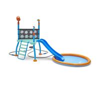 Plum Blue Kids Water Park Splash Station Outdoor Playset 240cm