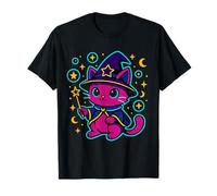 Plum Wizard Cat Apprentice for Kids Children Youth Pupils Jr T-Shirt