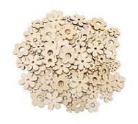 Plum Wood Chip Handcraft Flowers DIY Decorative Pendant for Home Crafting