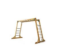 Plum Wooden Monkey Bars Free Standing