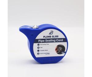 Plumb Bliss Pipe Thread Sealant for Plumbing Pipes and Fittings - Non Curing Pipe Sealant Cord - Suitable for use with Metal and Plastic - 50m