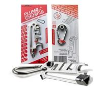 Plumb Chum 14 in 1 Plumbers Professional Keyring Plumbing Multi Tool, Many Trade and DIY uses 2X hex bit Holders