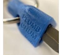 Plumb Chum Mini, Gas and Electricity Meter Box Key, Radiator Bleed Key and Hex Bit Holder/Screwdriver (Blue)