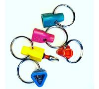 Plumb Chum Mini, Gas and Electricity Meter Box Key, Radiator Bleed Key and Hex Bit Holder/Screwdriver (Green)