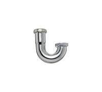 Plumb Pak 10487K 22-Gauge Sink Trap J-Bend with Captured Nut, Chrome, 1-1/4-Inch by 1-1/4-Inch