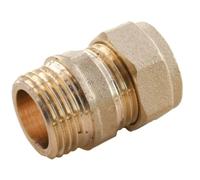 Plumb Pak PF11 15mm x 1/2-inch Male Compression Straight Coupler