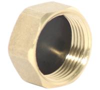 Plumb-Pak PF284-3AMZ Compression Blanking Nut 1/2 inch - Pack of 3
