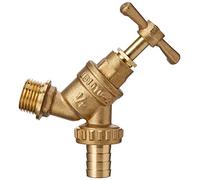 Plumb Pak PF30AMZ Hose Union BibTap 1/2inch Male x 3/4inch Male