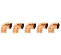 Plumb-Pak PF54-5AMZ Pre-Soldered Elbow 15mm - Pack of 5